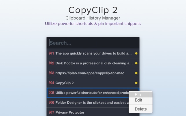 copyclip instructions